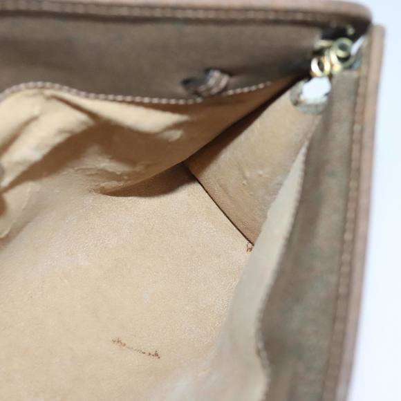 GUCCI GG Supreme Clutch Bag PVC Beige Auth yk15353 - Picture 15 of 16